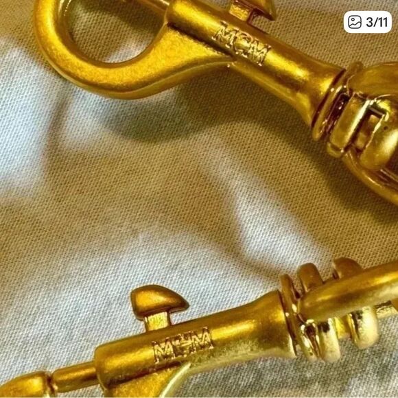 MCM Ella Mini Boston Bag NWT - Picture 4 of 5